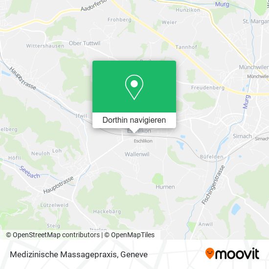 Medizinische Massagepraxis Karte