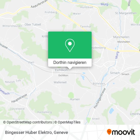 Bingesser Huber Elektro Karte