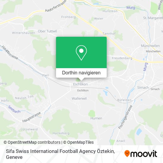 Sifa Swiss International Football Agency Öztekin Karte