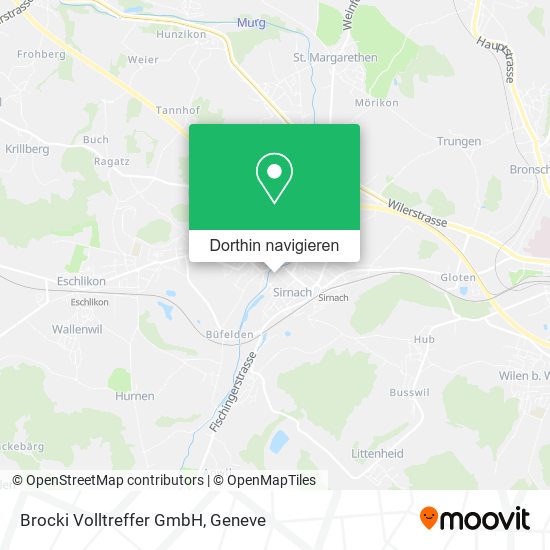 Brocki Volltreffer GmbH Karte