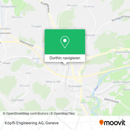Köpfli Engineering AG Karte