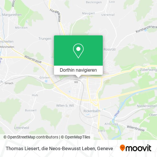 Thomas Liesert, die Neos-Bewusst Leben Karte