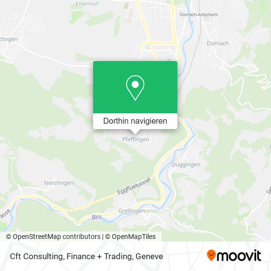 Cft Consulting, Finance + Trading Karte