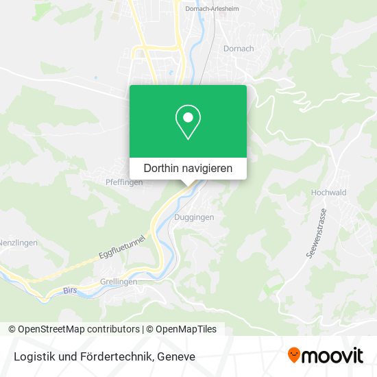 Logistik und Fördertechnik Karte