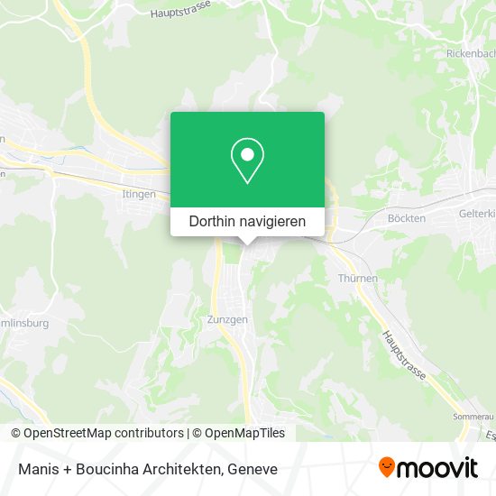 Manis + Boucinha Architekten Karte
