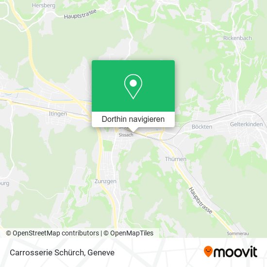 Carrosserie Schürch Karte