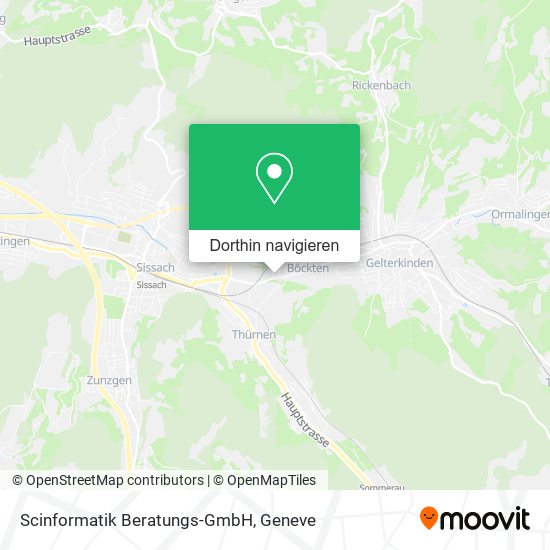 Scinformatik Beratungs-GmbH Karte