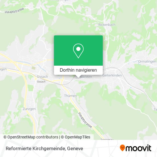 Reformierte Kirchgemeinde Karte
