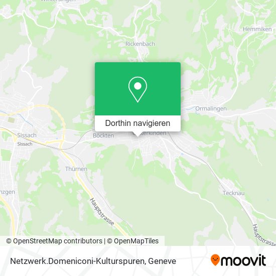 Netzwerk.Domeniconi-Kulturspuren Karte