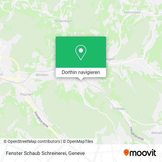 Fenster Schaub Schreinerei Karte