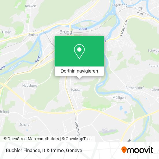 Büchler Finance, It & Immo Karte