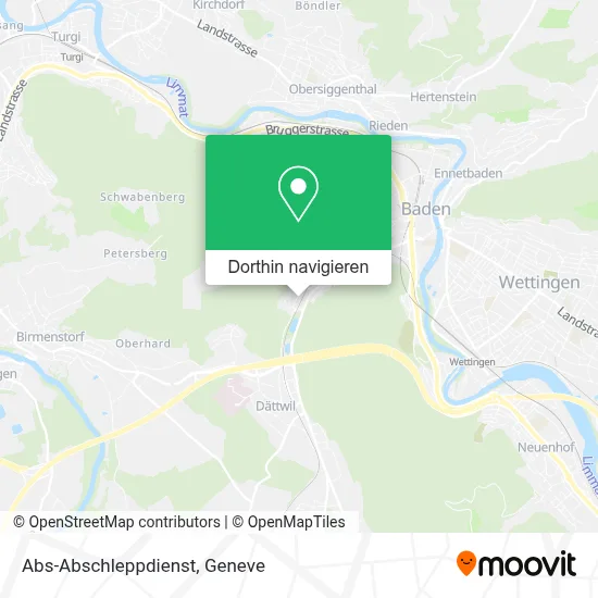 Abs-Abschleppdienst Karte