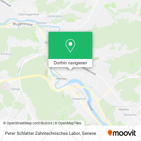 Peter Schlatter Zahntechnisches Labor Karte