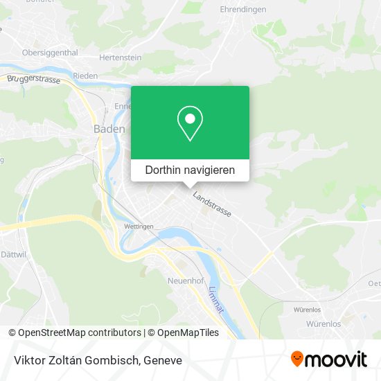 Viktor Zoltán Gombisch Karte