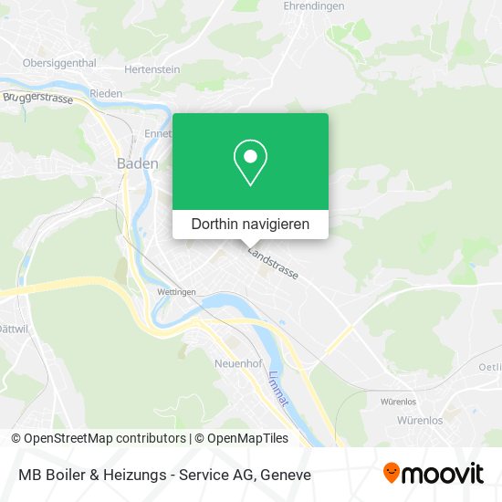 MB Boiler & Heizungs - Service AG Karte