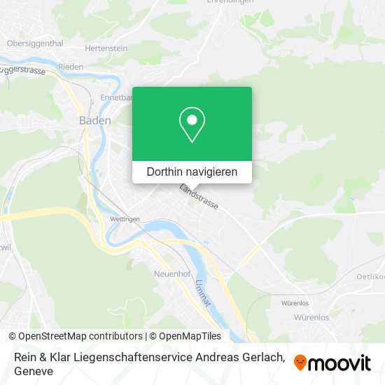 Rein & Klar Liegenschaftenservice Andreas Gerlach Karte