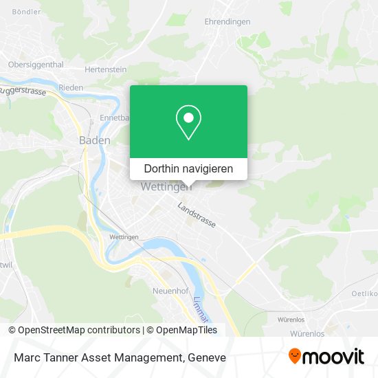 Marc Tanner Asset Management Karte