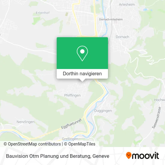 Bauvision Otm Planung und Beratung Karte