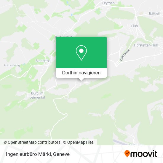 Ingenieurbüro Märki Karte