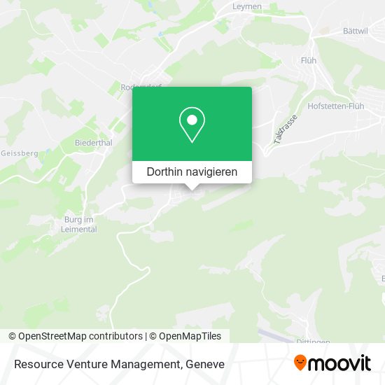 Resource Venture Management Karte