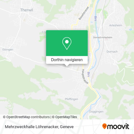 Mehrzweckhalle Löhrenacker Karte