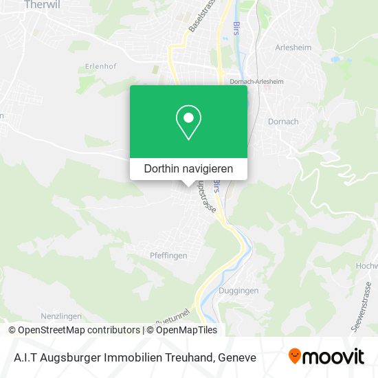 A.I.T Augsburger Immobilien Treuhand Karte