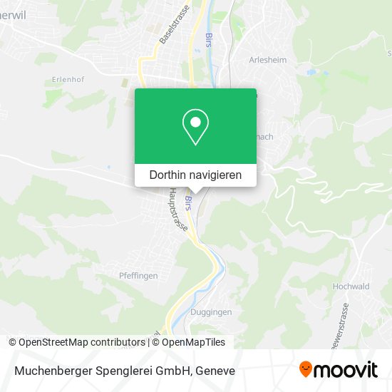 Muchenberger Spenglerei GmbH Karte