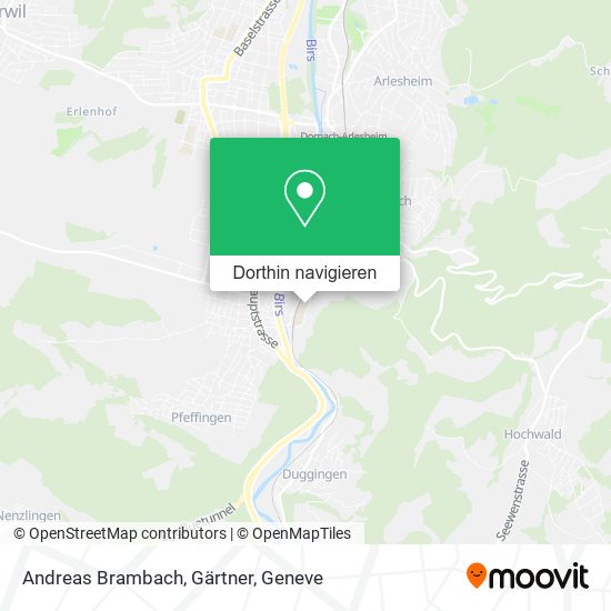 Andreas Brambach, Gärtner Karte