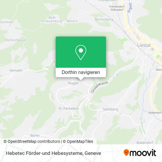 Hebetec Förder-und Hebesysteme Karte