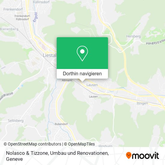 Nolasco & Tizzone, Umbau und Renovationen Karte