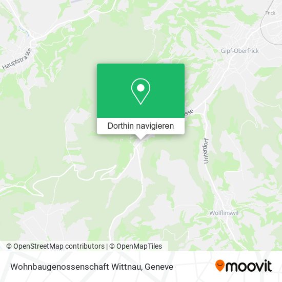 Wohnbaugenossenschaft Wittnau Karte