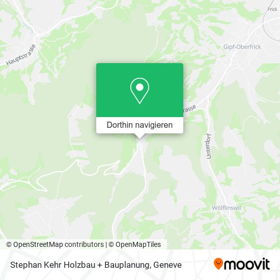 Stephan Kehr Holzbau + Bauplanung Karte