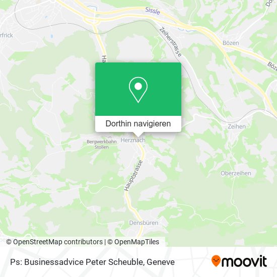 Ps: Businessadvice Peter Scheuble Karte