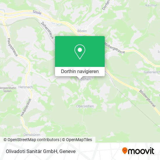 Olivadoti Sanitär GmbH Karte