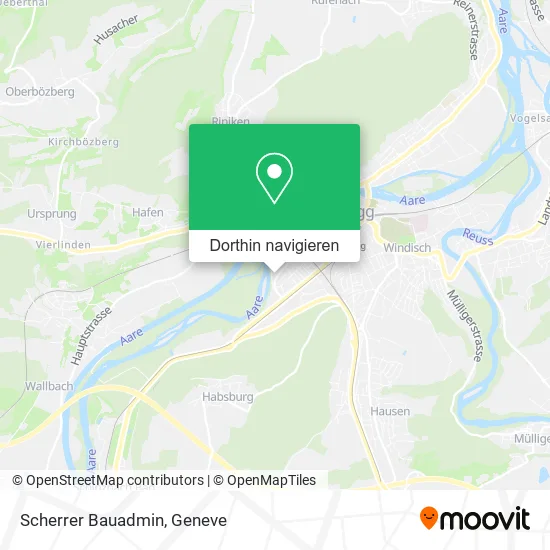 Scherrer Bauadmin Karte