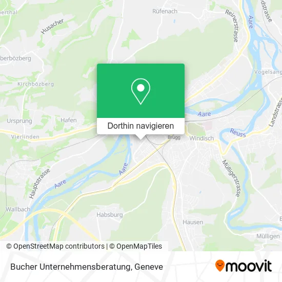 Bucher Unternehmensberatung Karte