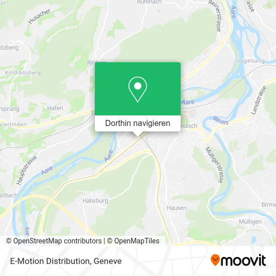 E-Motion Distribution Karte