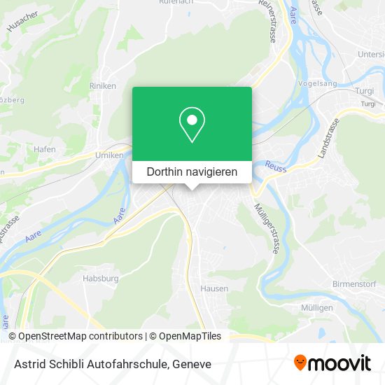Astrid Schibli Autofahrschule Karte