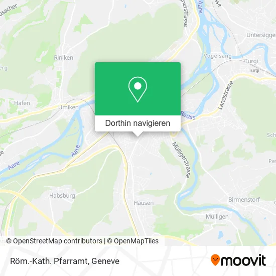 Röm.-Kath. Pfarramt Karte