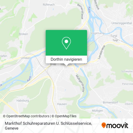 Markthof Schuhreparaturen U. Schlüsselservice Karte