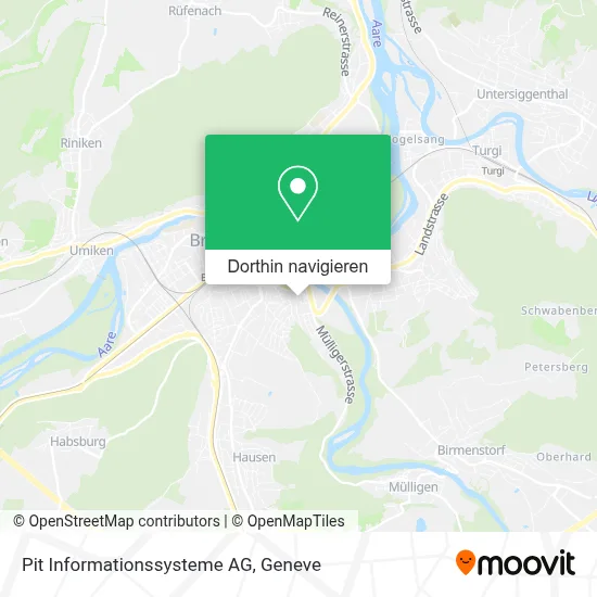 Pit Informationssysteme AG Karte