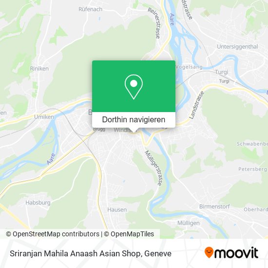 Sriranjan Mahila Anaash Asian Shop Karte