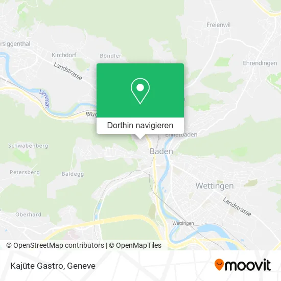 Kajüte Gastro Karte
