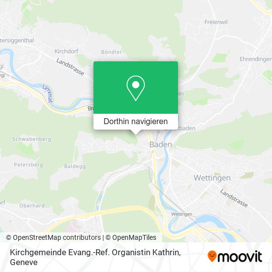 Kirchgemeinde Evang.-Ref. Organistin Kathrin Karte