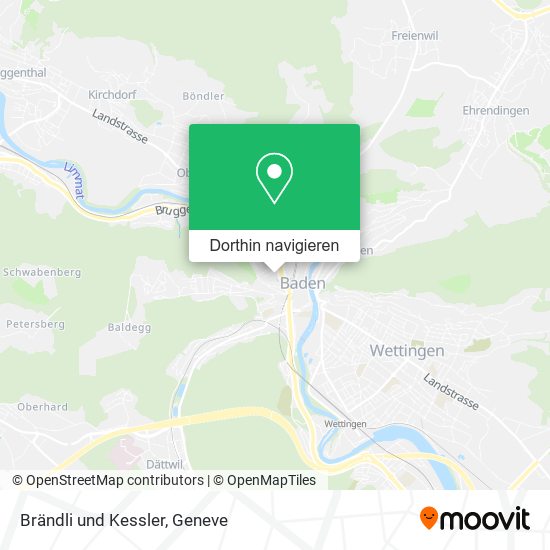 Brändli und Kessler Karte