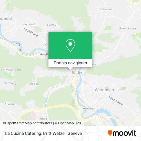 La Cucina Catering, Britt Wetzel Karte