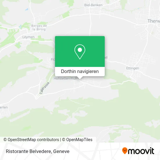 Ristorante Belvedere Karte