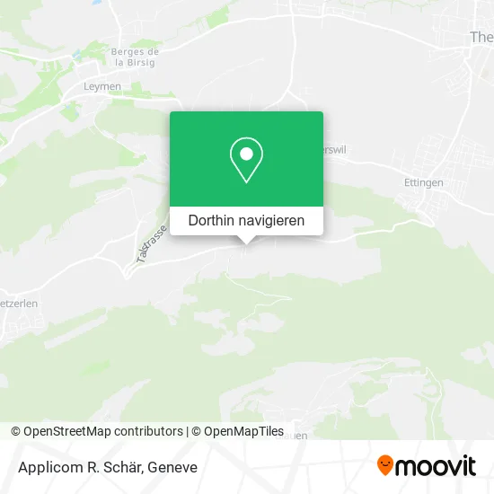 Applicom R. Schär Karte