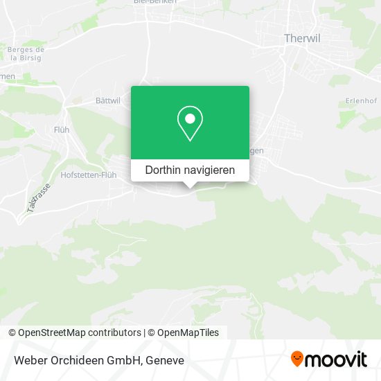 Weber Orchideen GmbH Karte