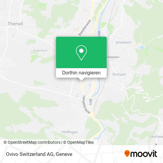 Ovivo Switzerland AG Karte